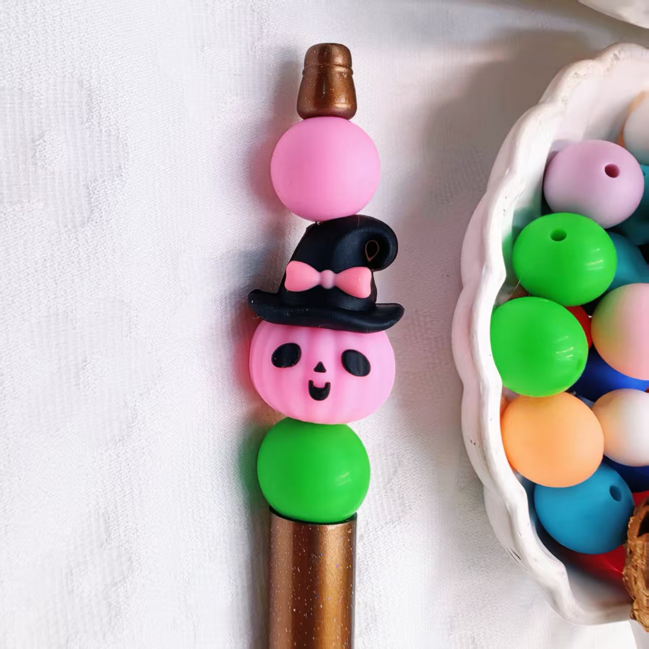 Wholesale 10pcs/pack Cartoon Beads DIY Silicone 3D Beads