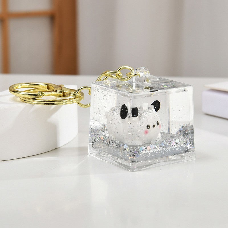 Wholesale Acrylic   Sand Keychain