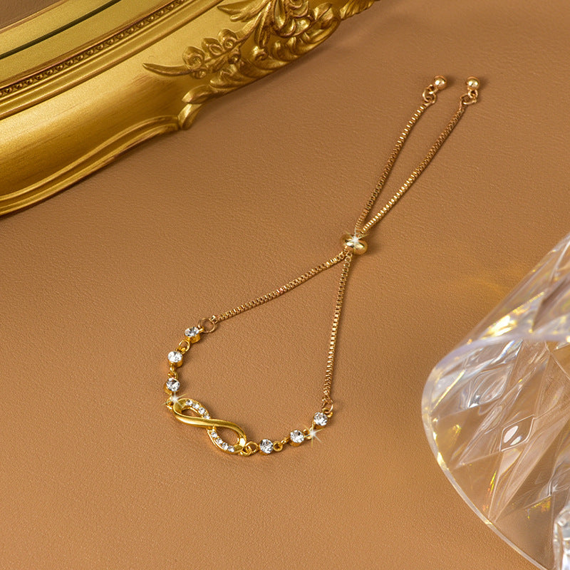 Wholesale Unlimited Love Alloy Bracelet