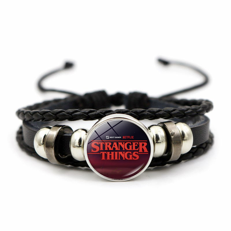 Wholesale Red Monster Time Stone Weaving Bracelet OLY Exclusive