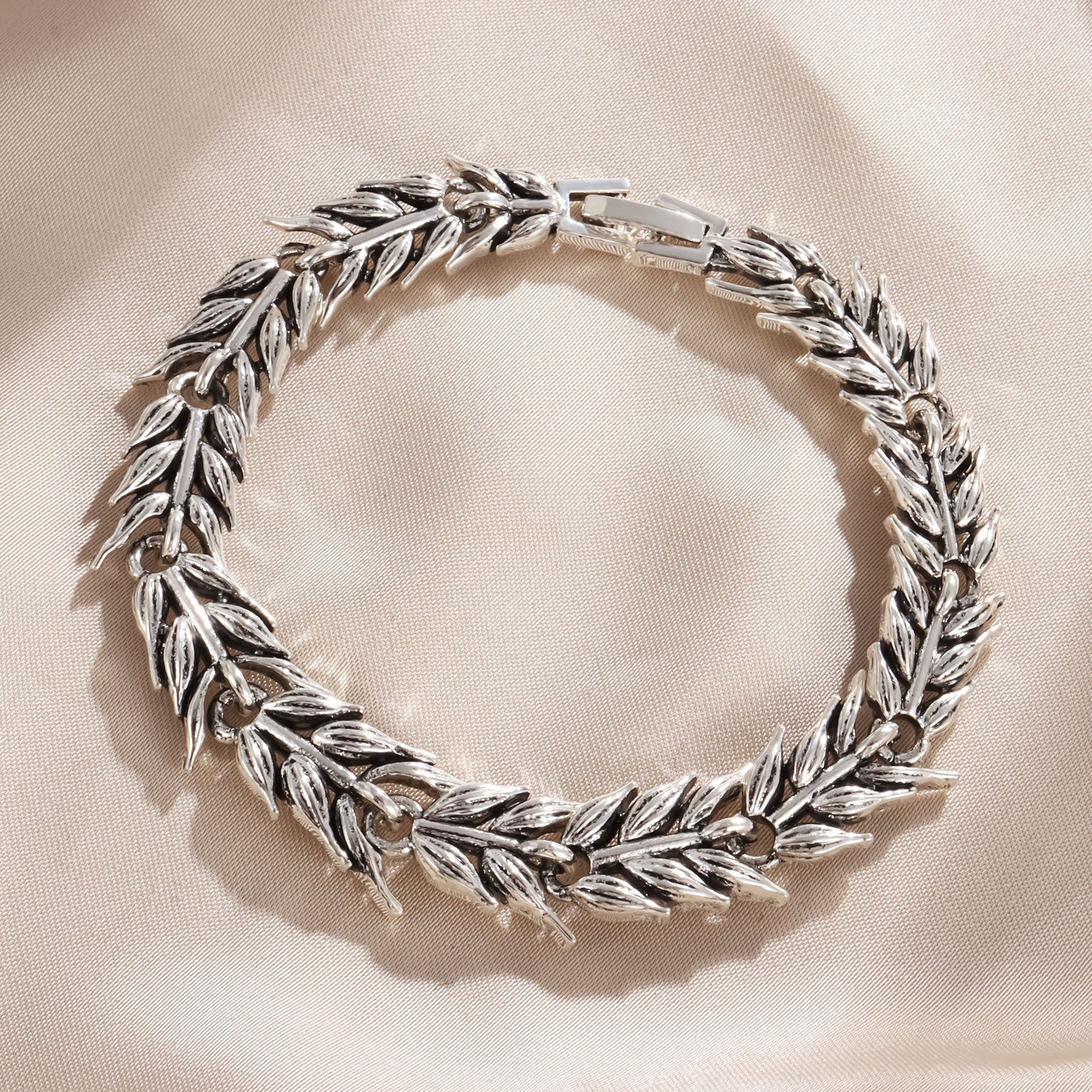 Wholesale Metal Wheat Ear Vintage Bracelet