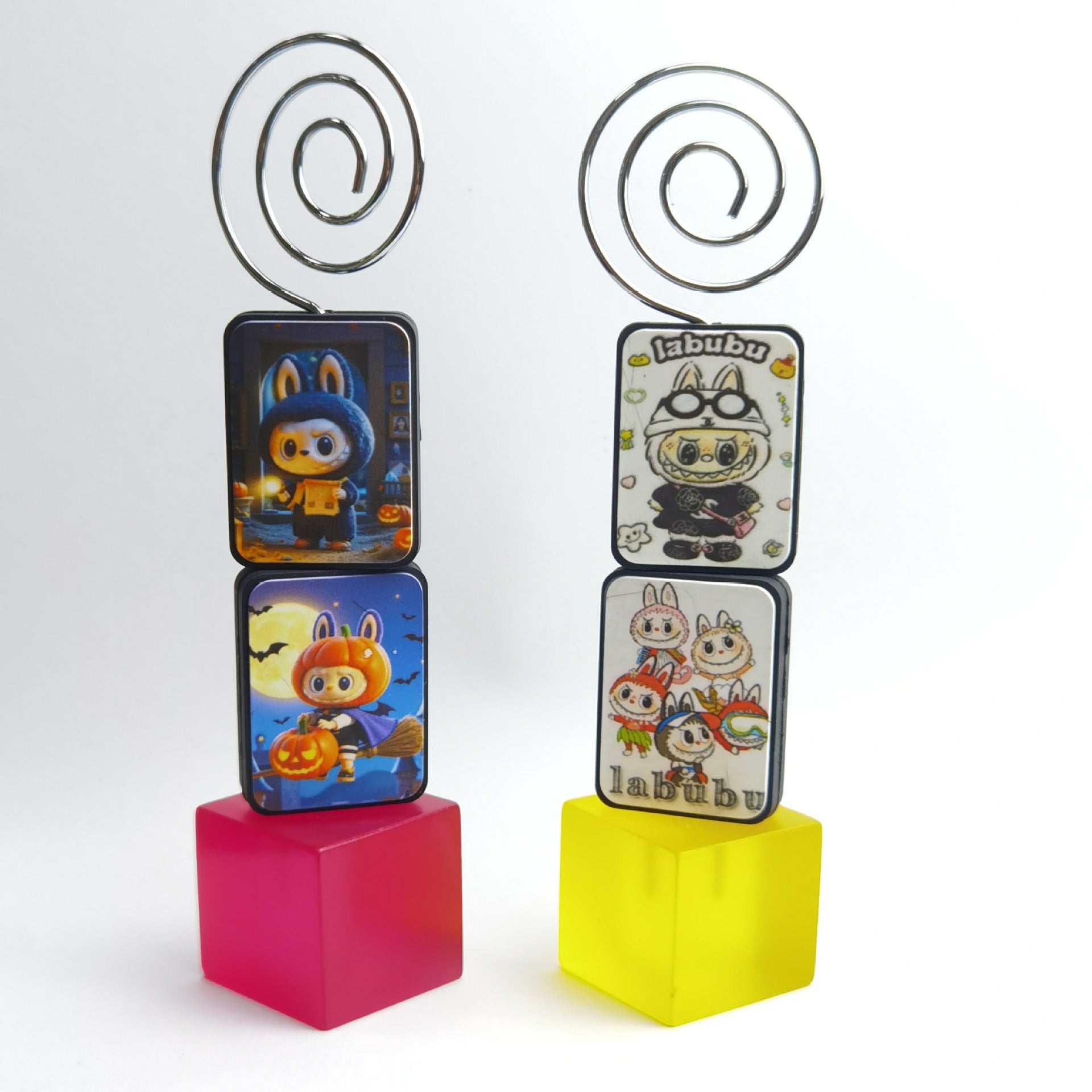 Wholesale 30pcs Luminous printed silicone beads DIY Accessories