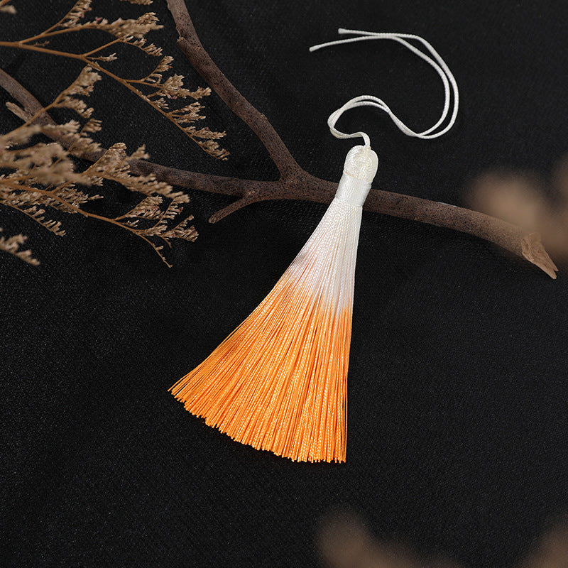 Wholesale 10pcs 10CM Gradient Tassel Ear Pendant Accessories
