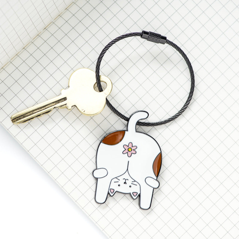 Llavero de metal animal al por mayor