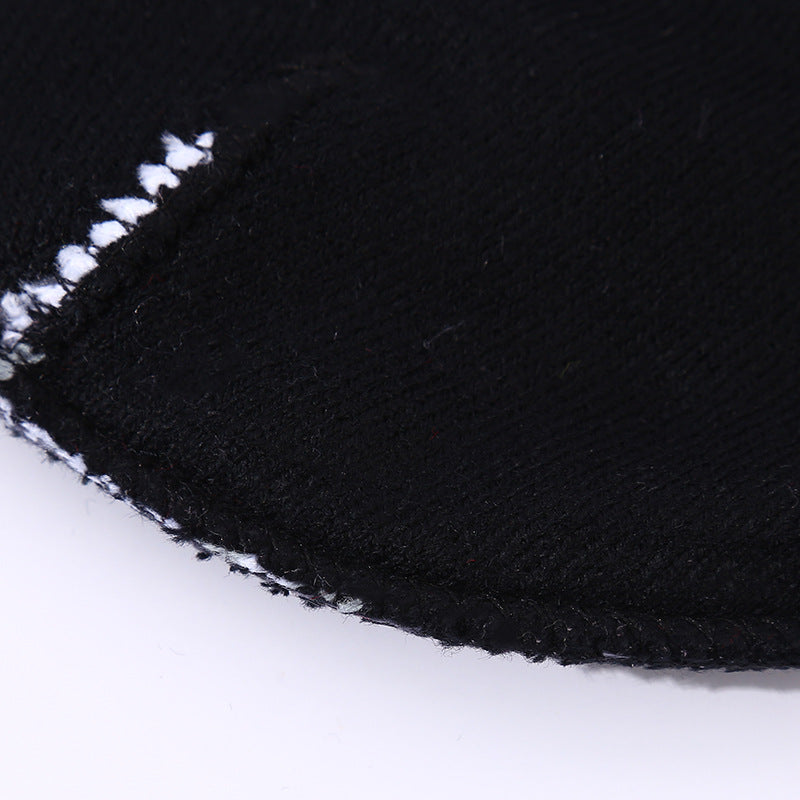 Wholesale Winter Beanie Warm Jacquard Camouflage Knitted Hat