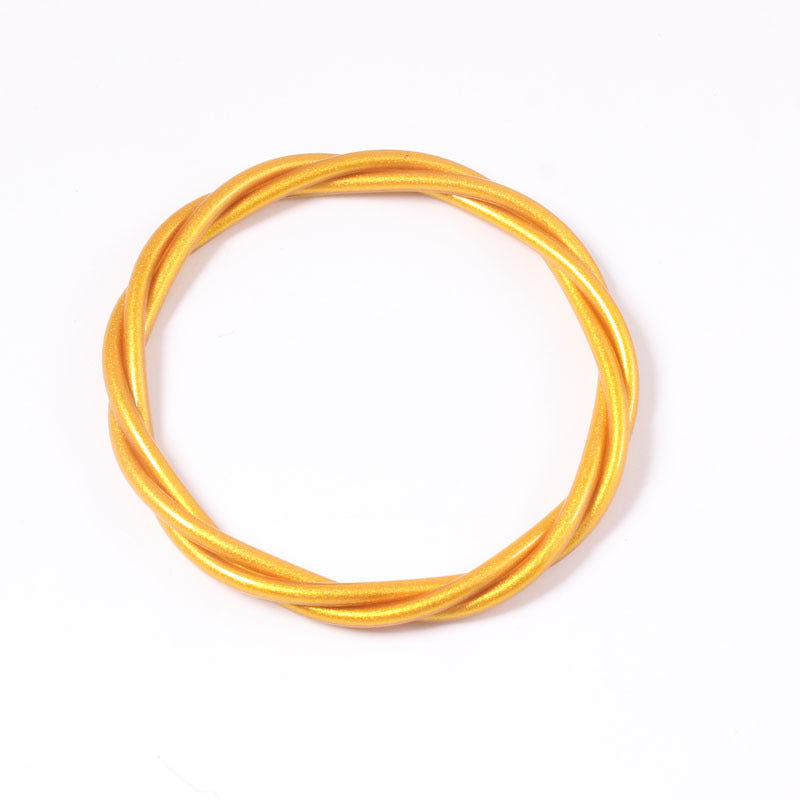 Brazalete de manguera de goma de hoja de oro de PVC de PVC al por mayor