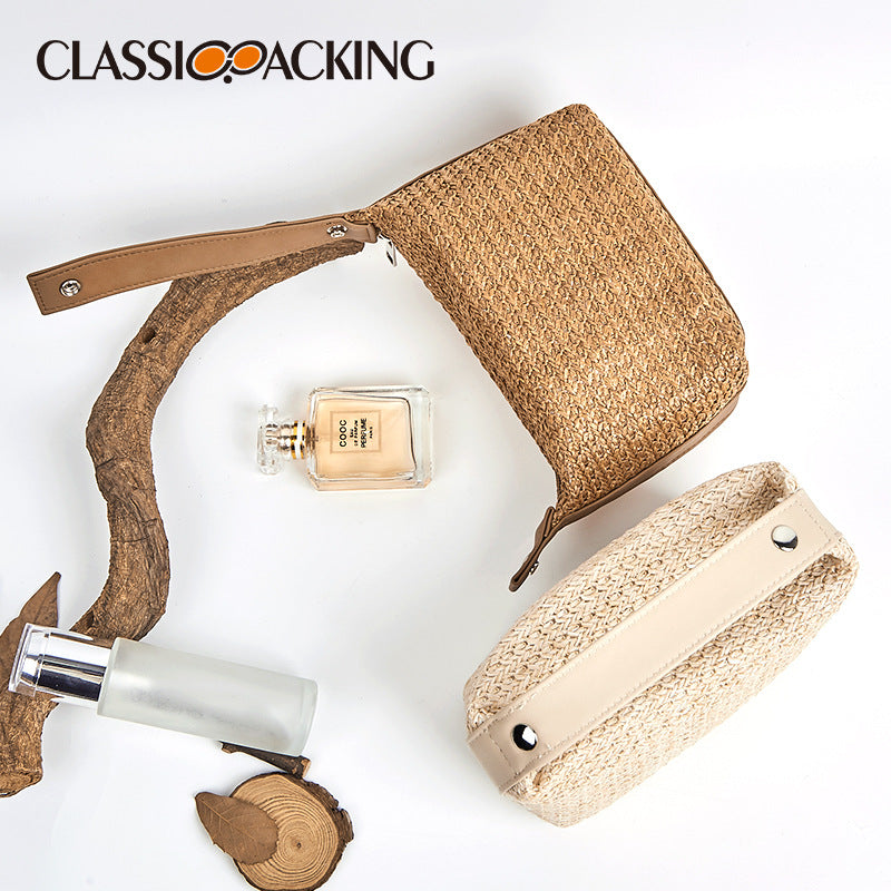 Wholesale Cloud Bag Large-capacity Washing Bag PP Grass Cosmetic Handbag