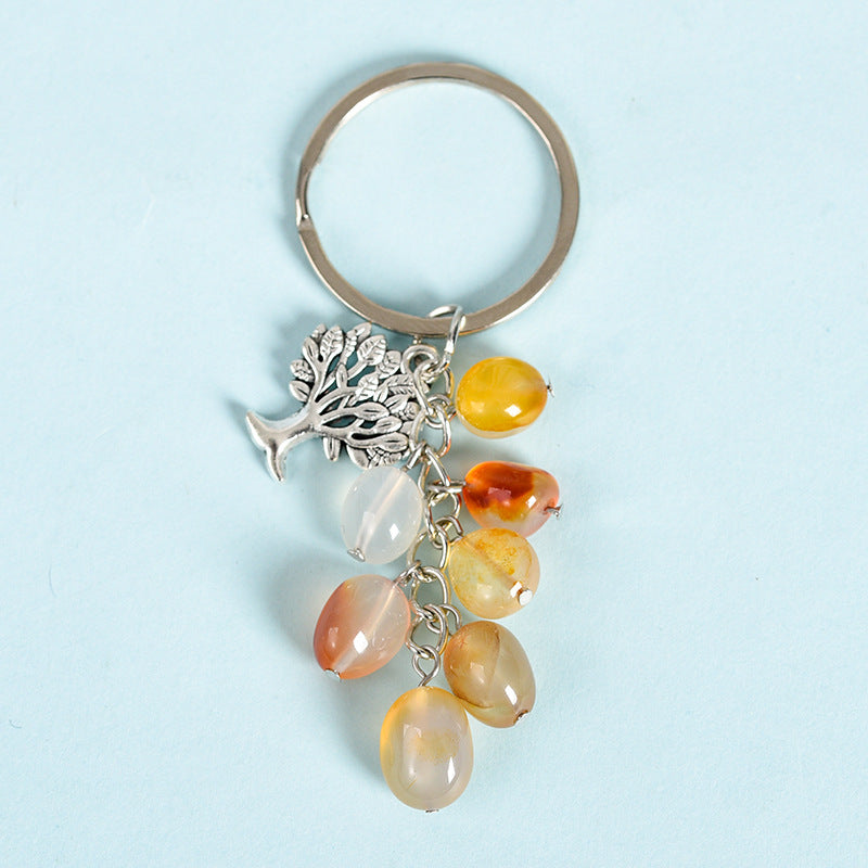 Wholesale Tree of Life Crystal Keychain