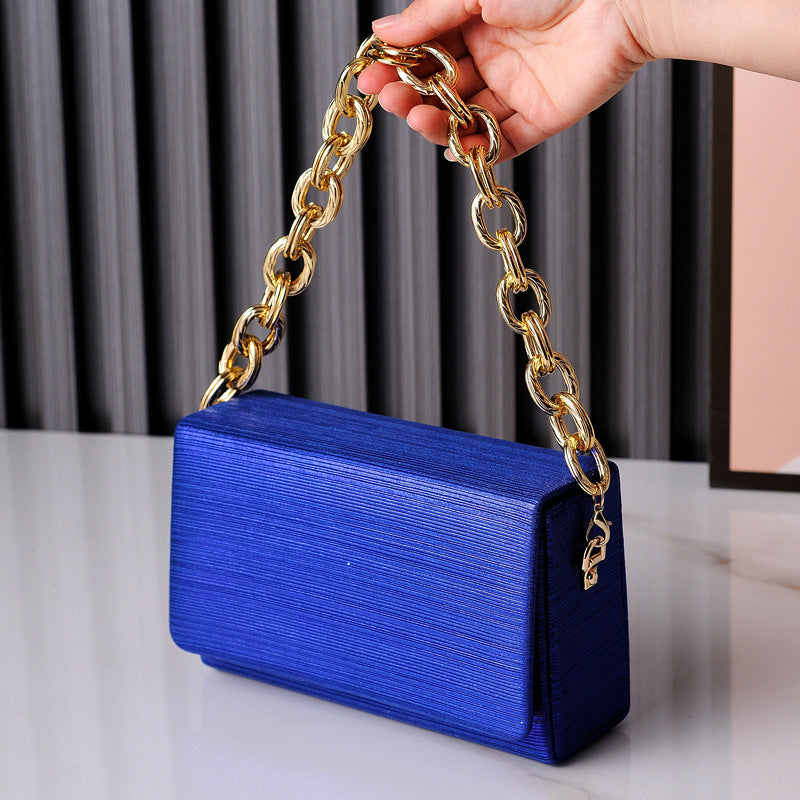 Wholesale Small Square Bag Features Versatile Chain, High-end Minimalist Handbag