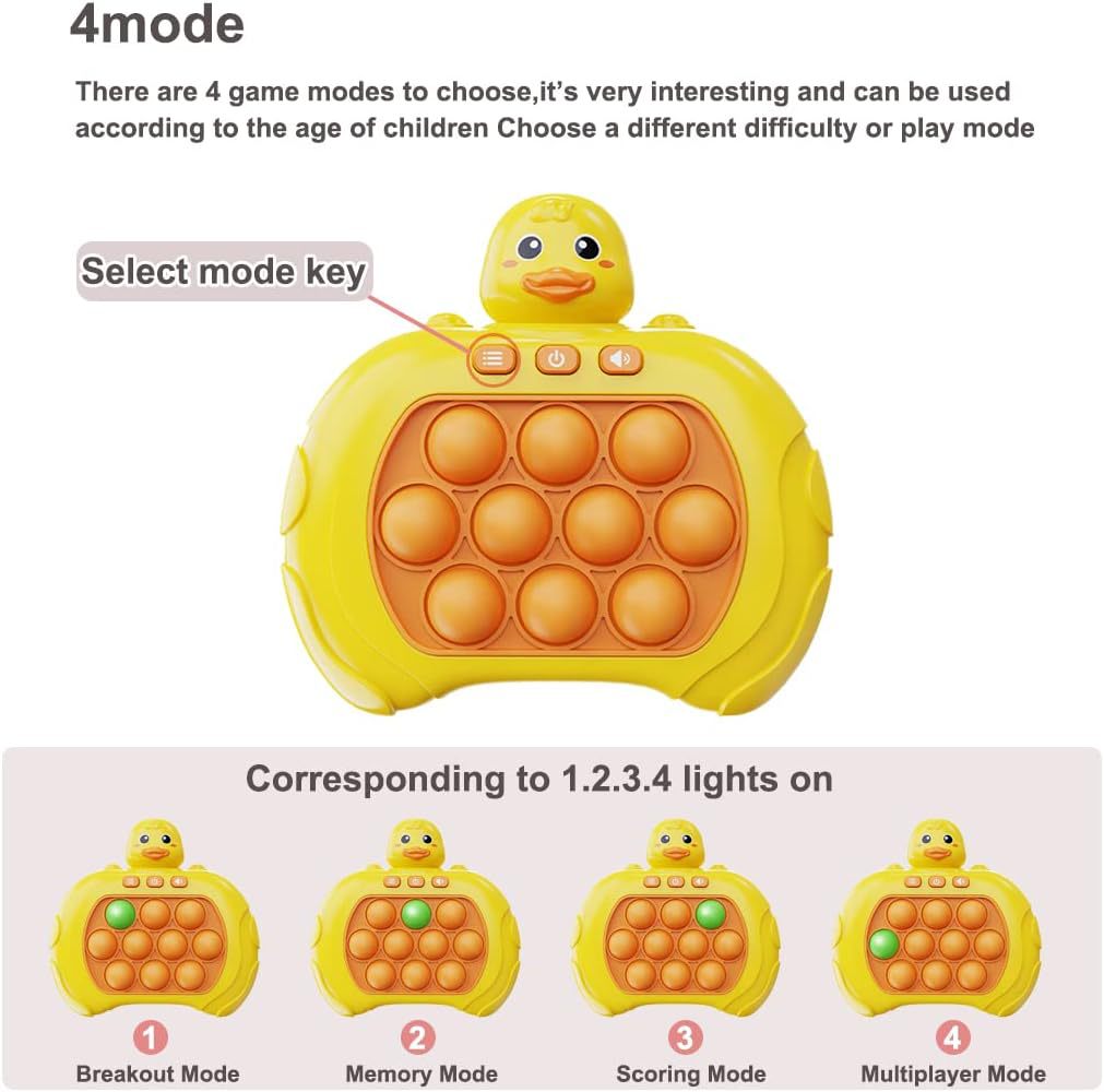 Wholesale Duck Decompression Speed Push Plastic Toys