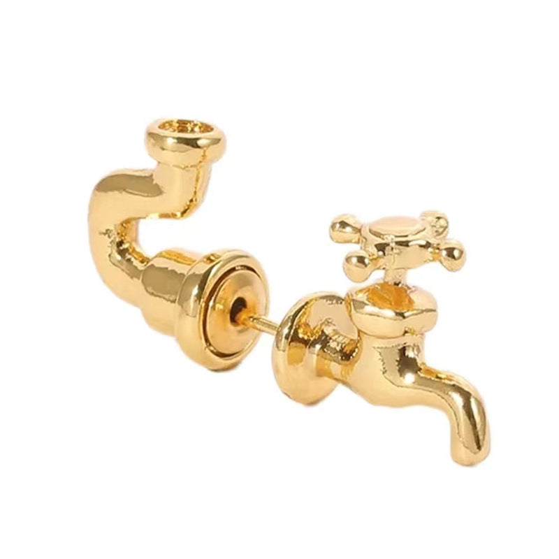 Wholesale Faucet Earrings Creative Detachable Earrings