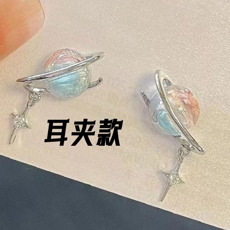 Wholesale Planet Sweet Alloy Earrings