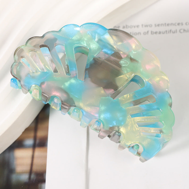 Wholesale Hollowed Out Acrylic Hair Clips