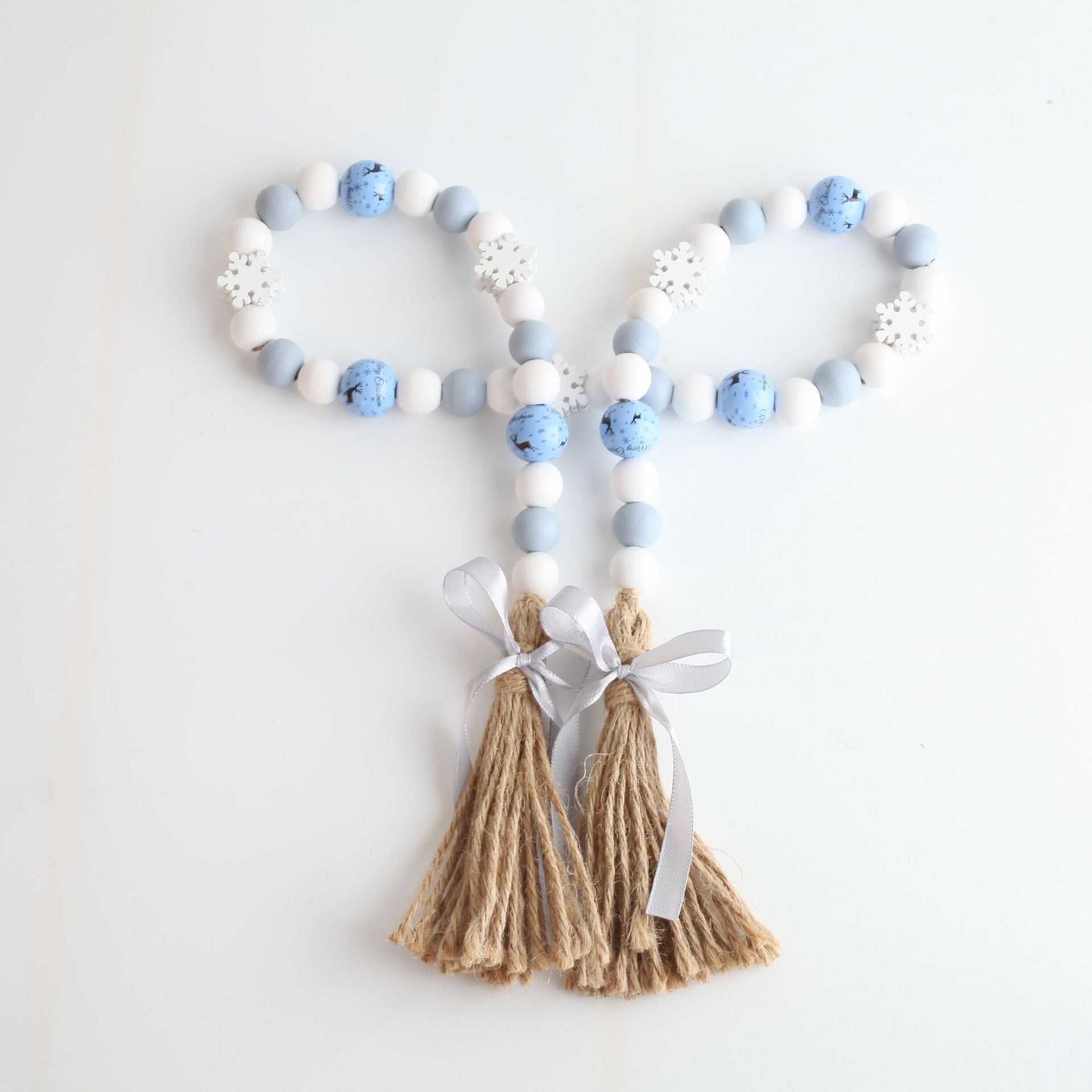 Wholesale 10pcs/ pack  Christmas wooden beads color wooden beads