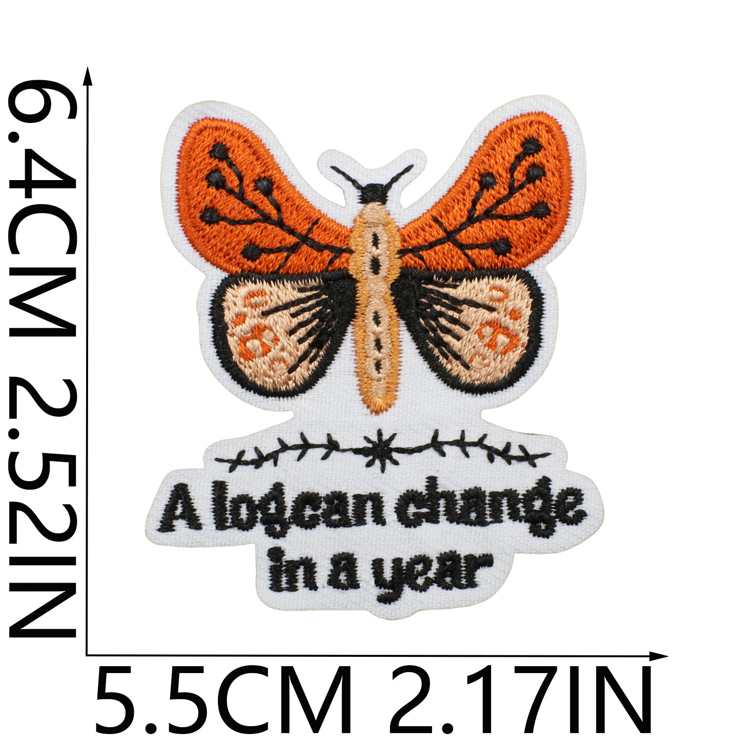 Wholesale Polyester Embroidered Patch Decorative Accent Inspirational Quote Love Yourself English Slogan Applique For Clothing Bags DIY Craft Stylish Fashion Accessory