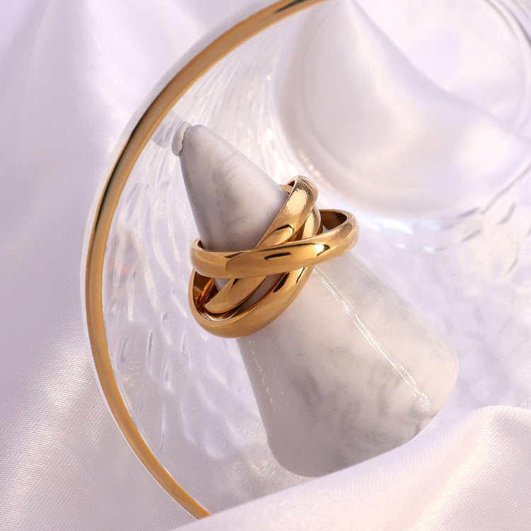 Wholesale Stainless Steel Multi-layer Rings