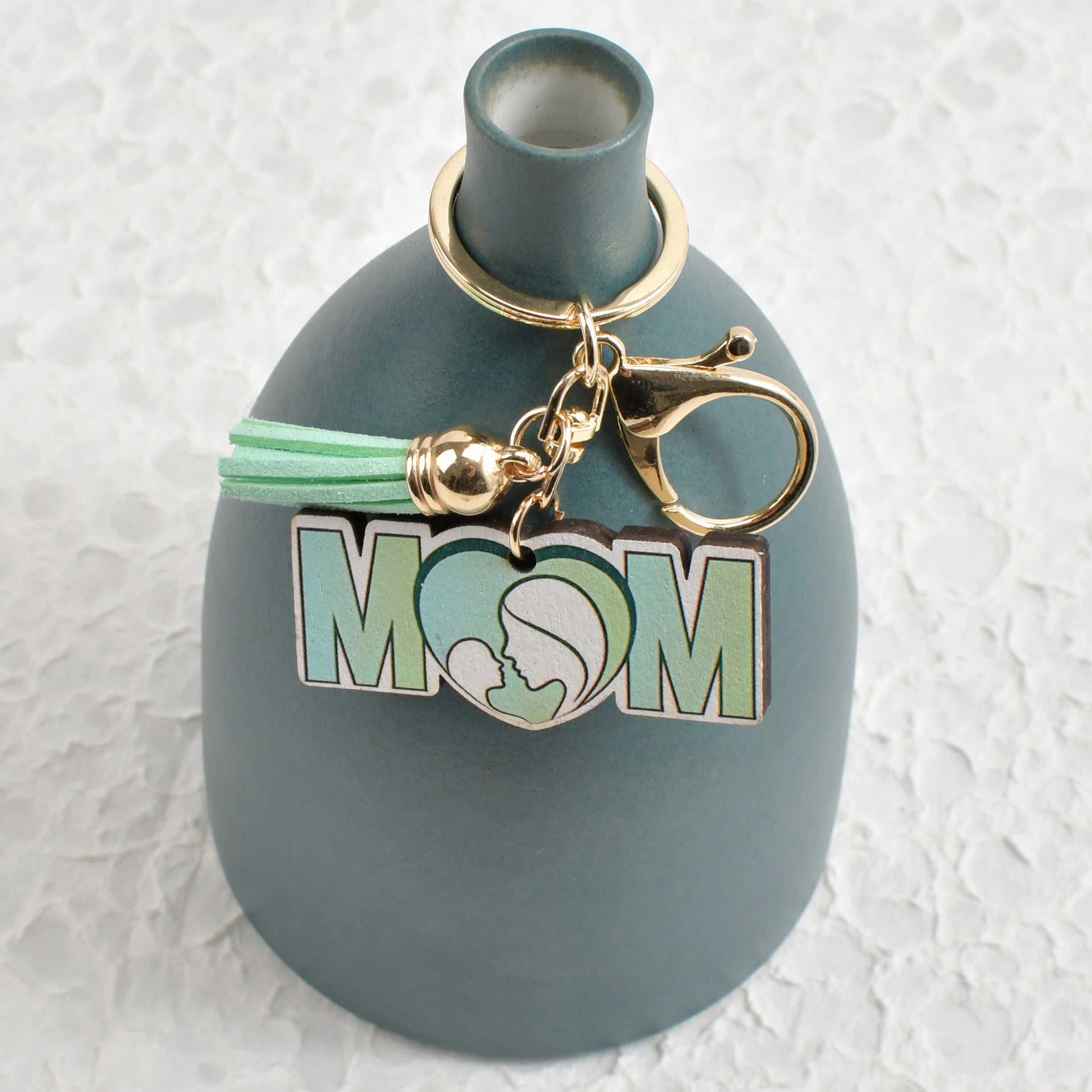 Wholesale I Love Mom Mother's Day Keychain
