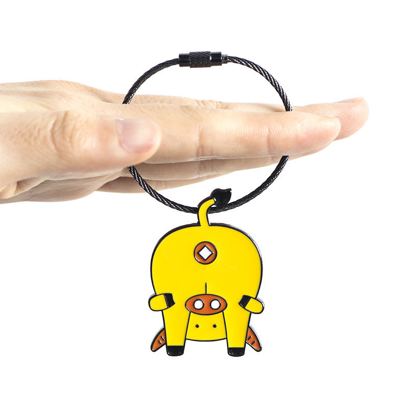 Llavero de metal animal al por mayor