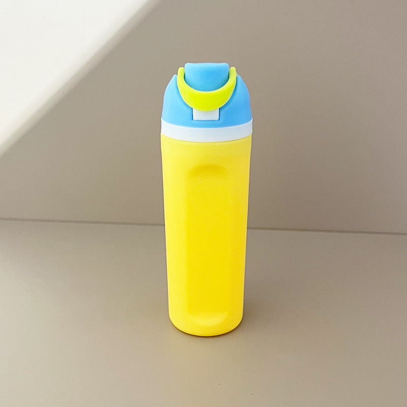 Wholesale Fruit cup keychain bag accessories pendant can hold lipstick jewelry