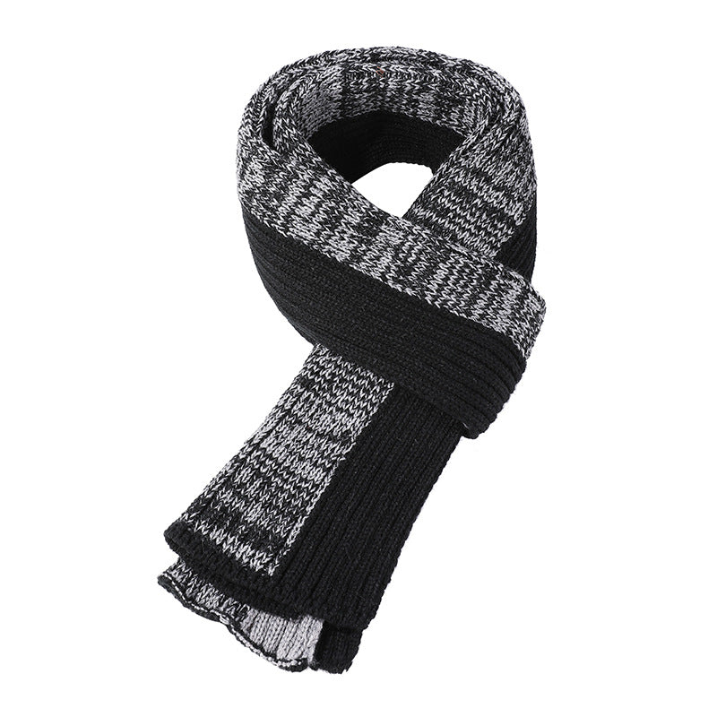 Wholesale Winter Hat Scarf Glove Set Warm Plus Velvet Knitted Beanie Cycling Silicone Gloves