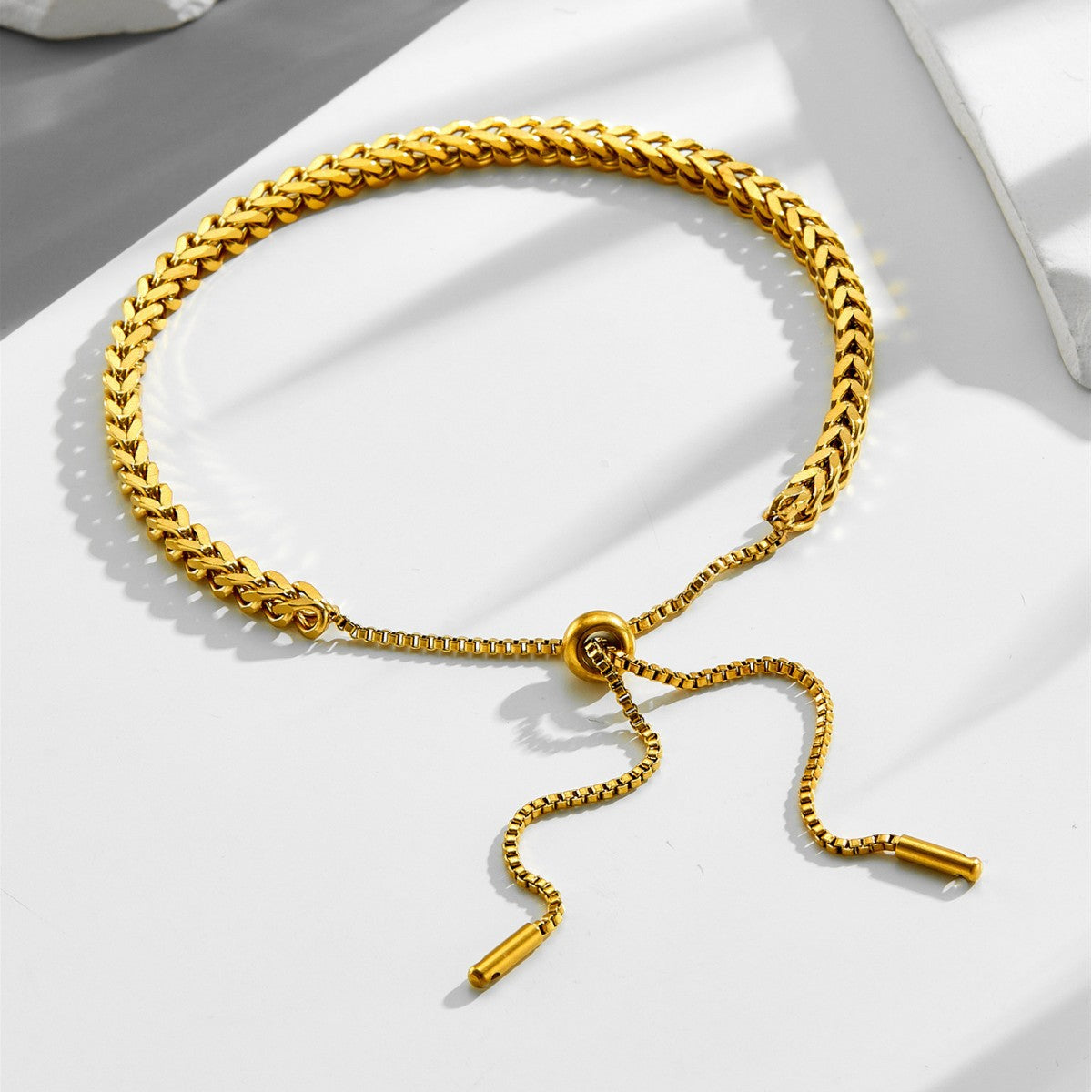 Wholesale Adjustable Pull-out Bracelet  Girl' s Titanium Steel Bracelet