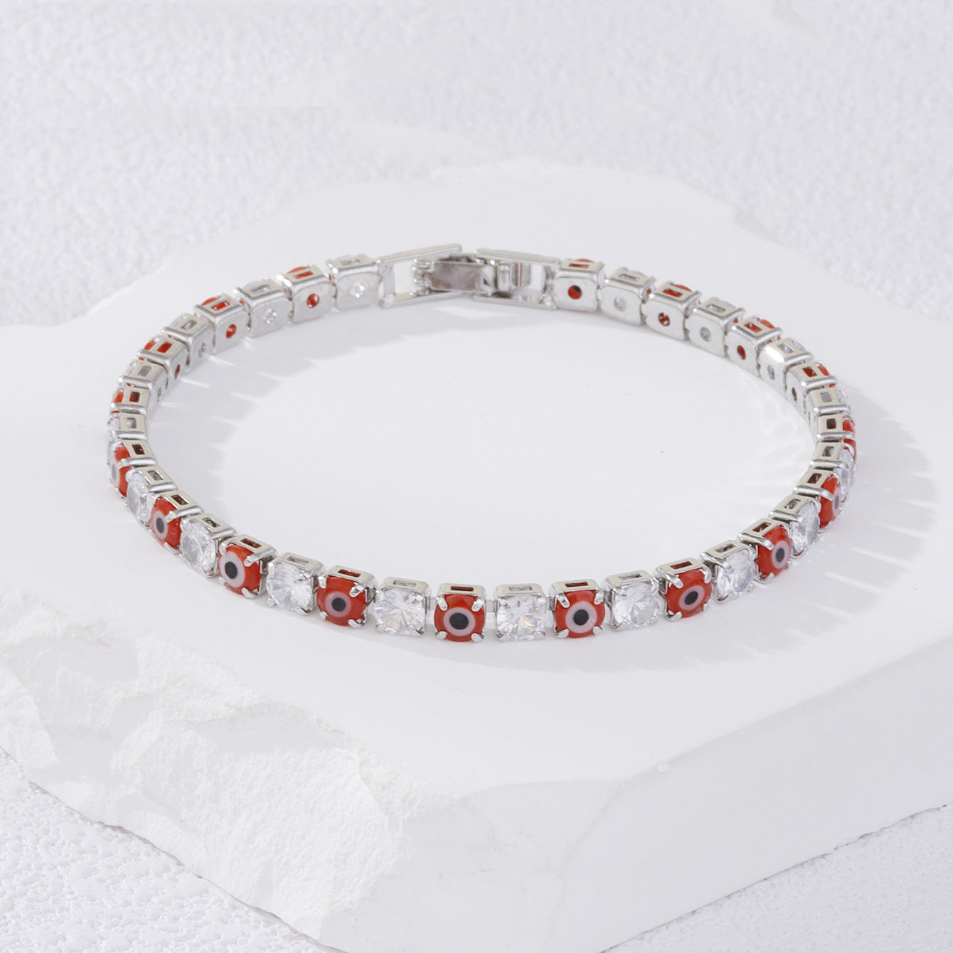 Wholesale Zircon bracelet round full diamond bracelet