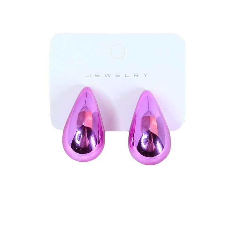 Wholesale Water Drop Acrylic Earrings