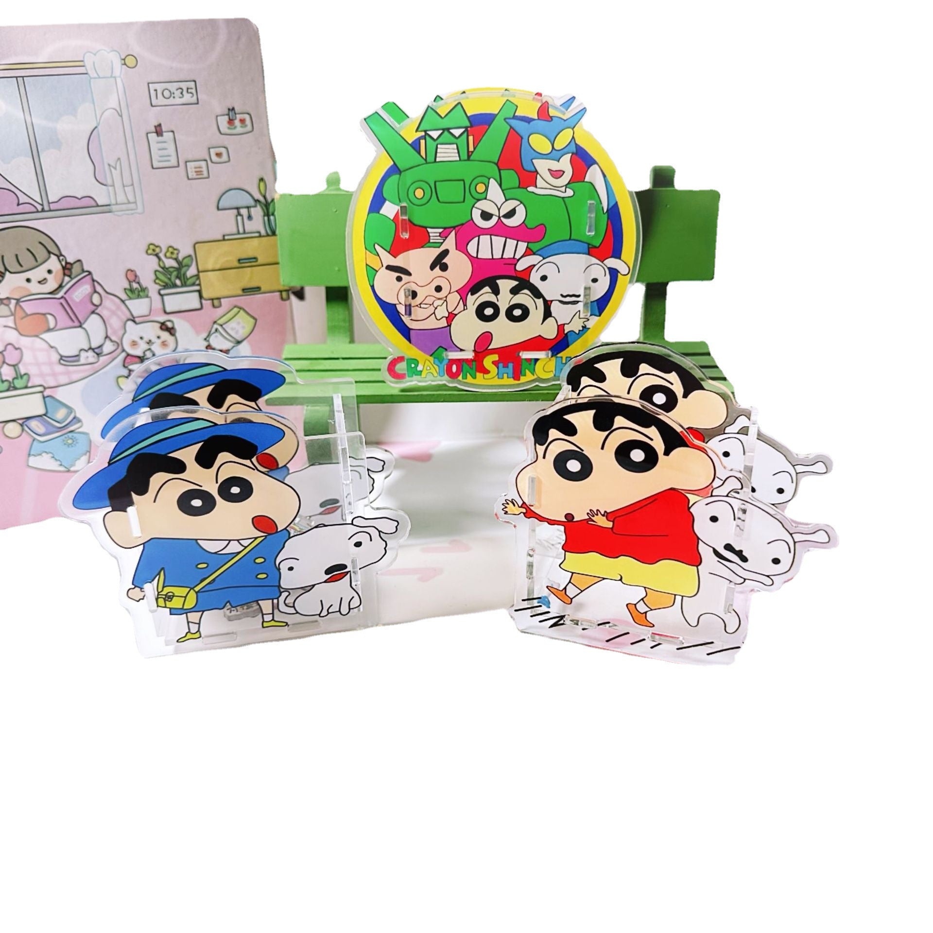 Wholesale  Creative Cute Cartoon Acrylic Pen Holder OLY Exclusive