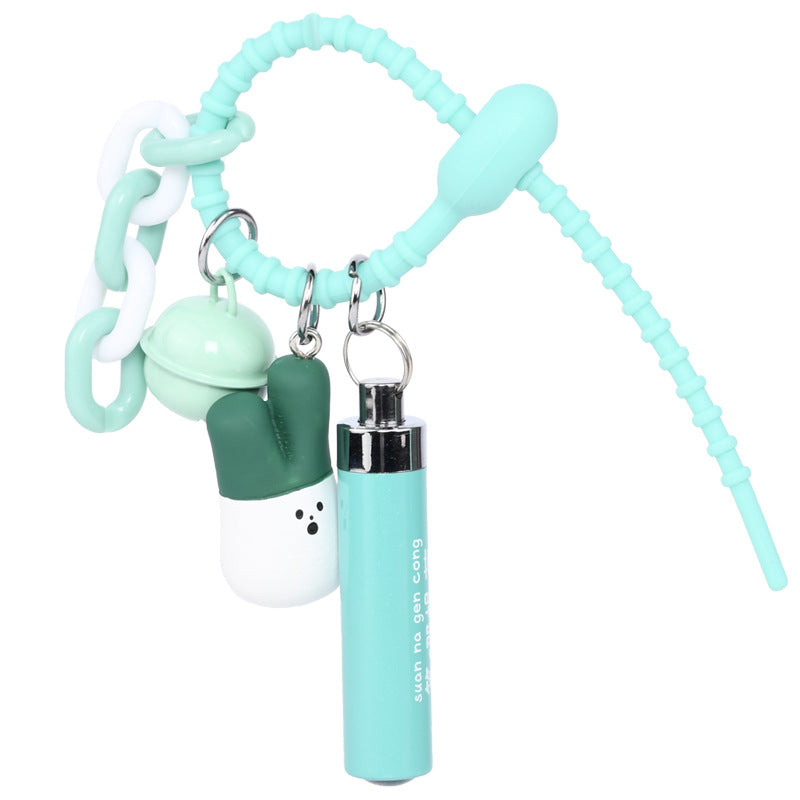 Wholesale Vegetable PVC Keychain