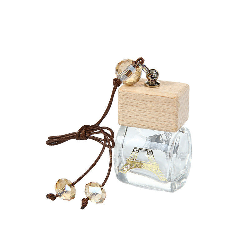 Wholesale Car 10ml Paris Tower Double -sided Hot Perfume Empty Bottle Car