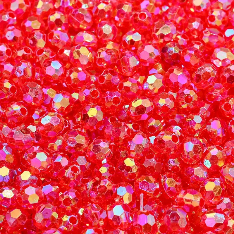 Wholesale 20Packs Shiny Oval Plastic Beads