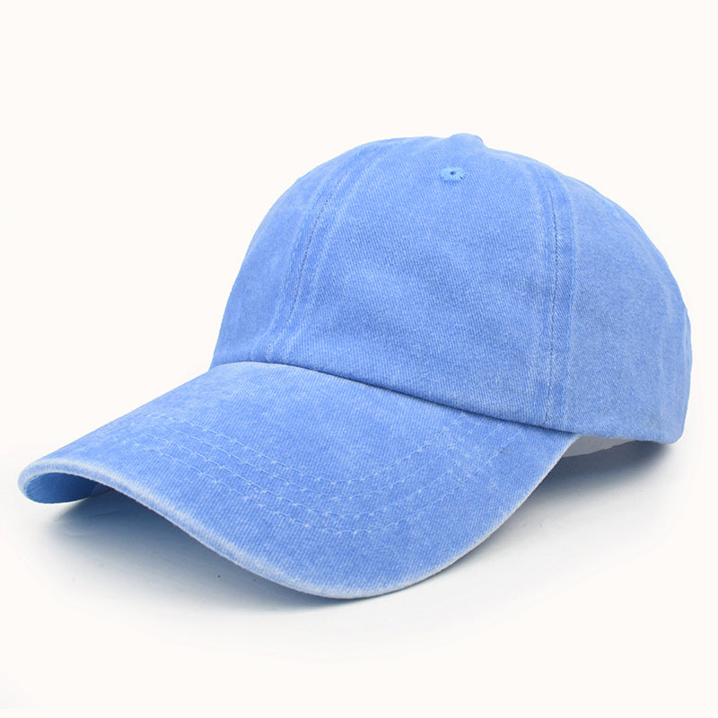 Wholesale Washed Soft Top Cotton Baseball Caps