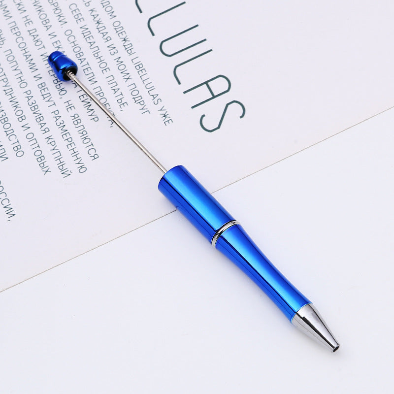 Wholesale Creative Gradient Color DIY Handmade Plastic Bead Pen