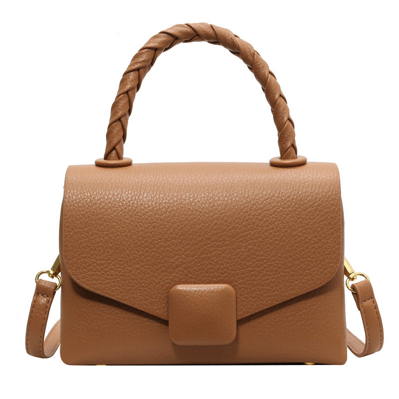 Wholesale Retro Shoulder Crossbody Bag Texture Small Square Bag