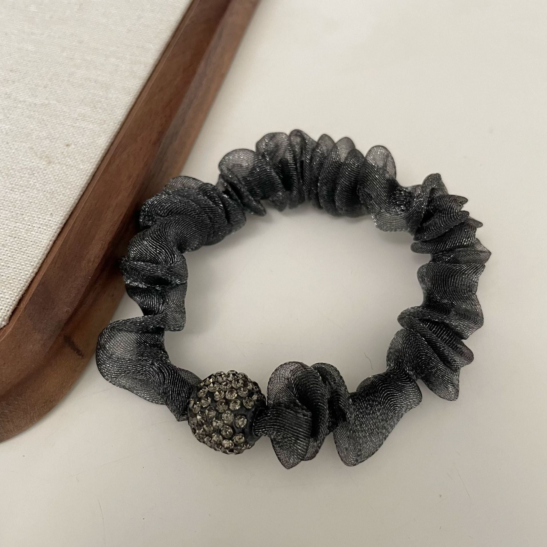 Wholesale Women's Leopard Print Advanced Ring Hair Rope Elegant Rubber Band Hair Accessories