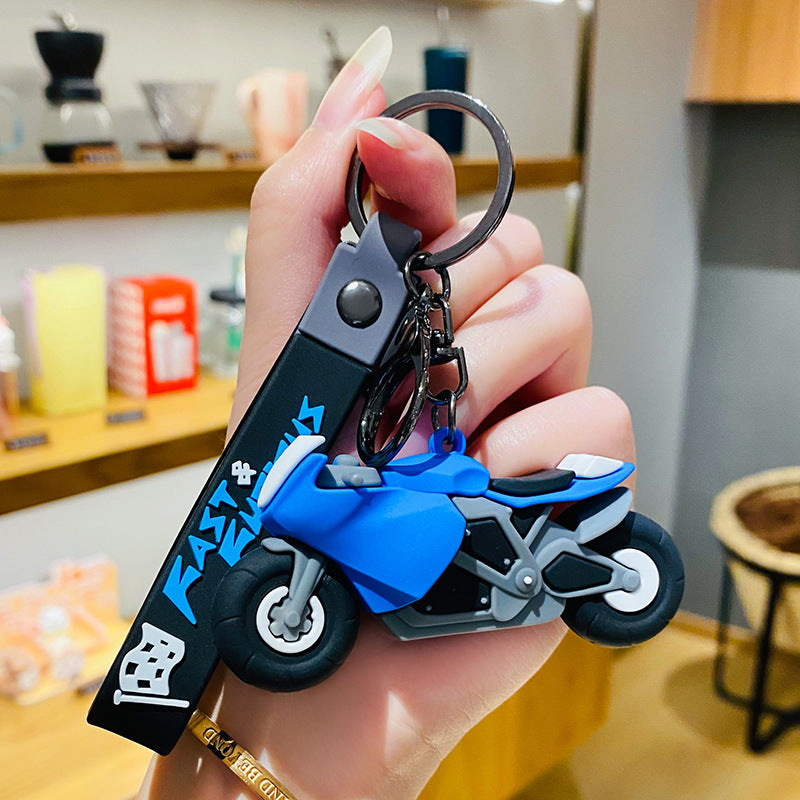 Wholesale Pvc Mini Motorcycle Keychain
