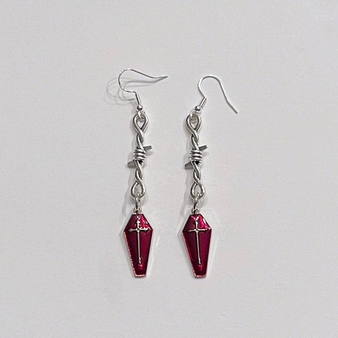 Wholesale Coffins Crosses Swords Thorns Alloy Necklaces