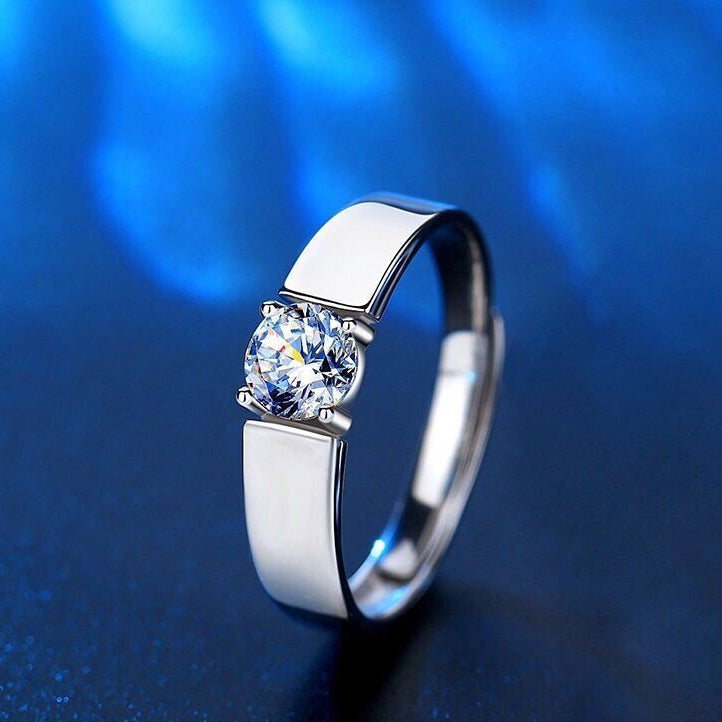 Wholesale classic elegant simple handsome wedding ring