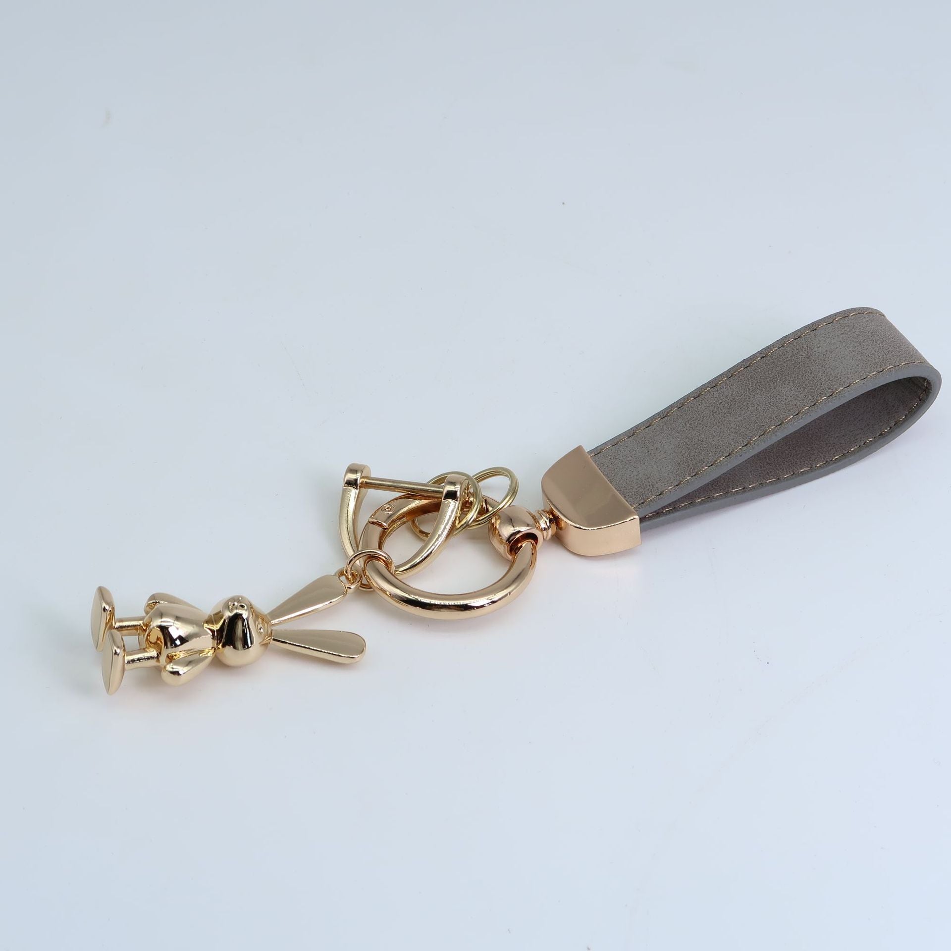 Wholesale Rabbit Pendant Accessories Cute Alloy Electroplating Keychain