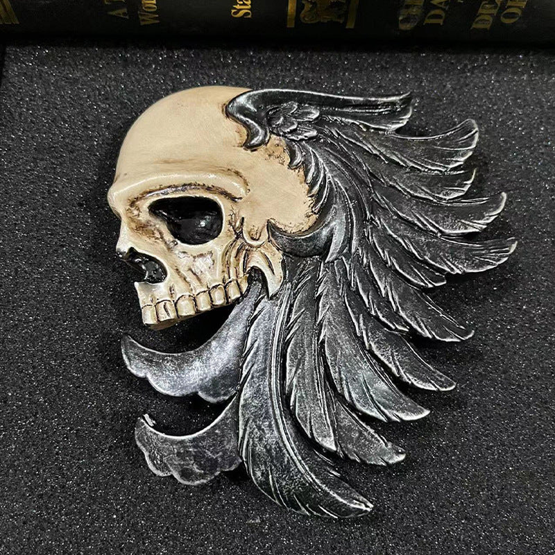 Wholesale Skeleton Viking Berserker Double Ax Wall Hanging Halloween Decorations