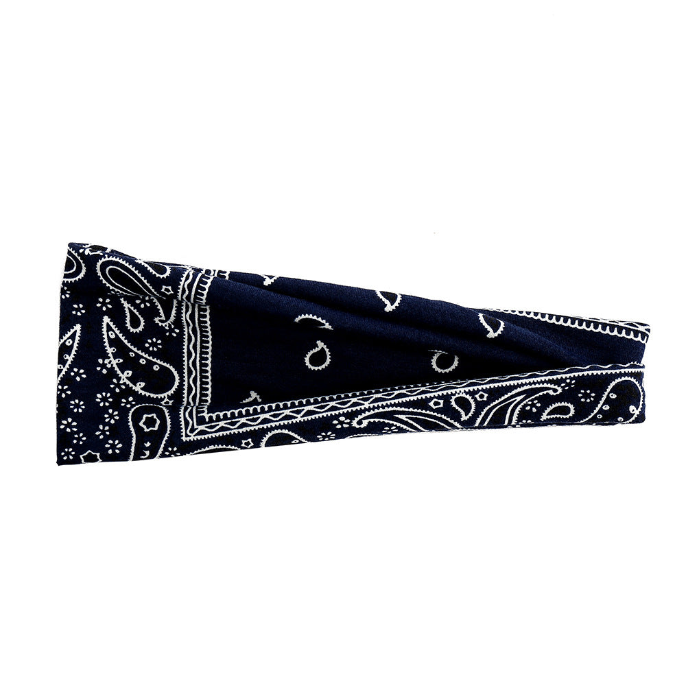 Wholesale Yoga Printed Bohemian Stretch Headband