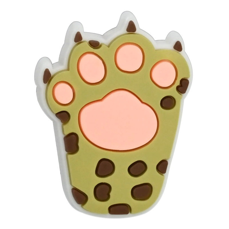 Wholesale Random 100pcs Animal Footprint Cartoon Focal Beads