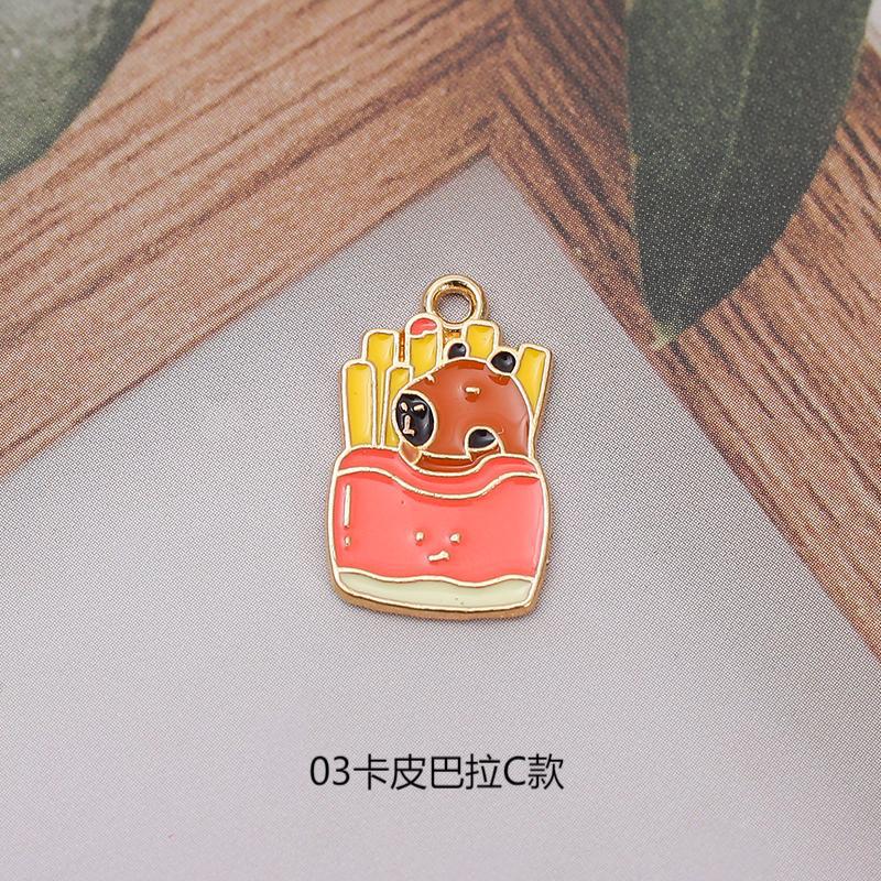 Wholesale Cartoon cute drop oil alloy pendant diy Charms 	OLY Exclusive