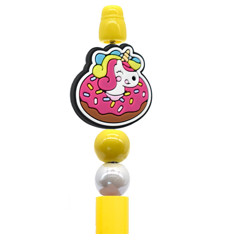 Wholesale Random 100pcs Product Donut Series Creative  Focal Beads