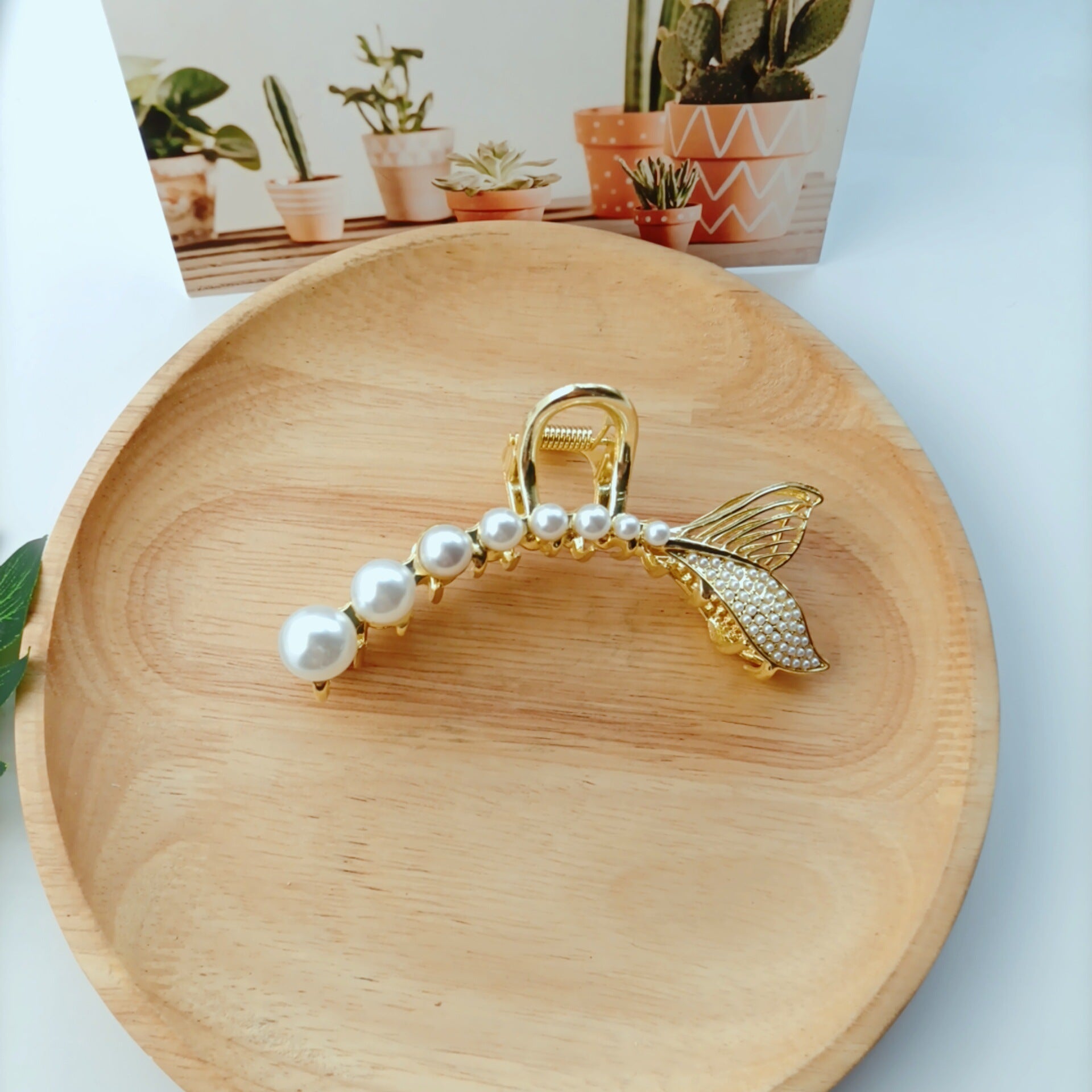 Wholesale Simple French Retro Alloy Hair Clips