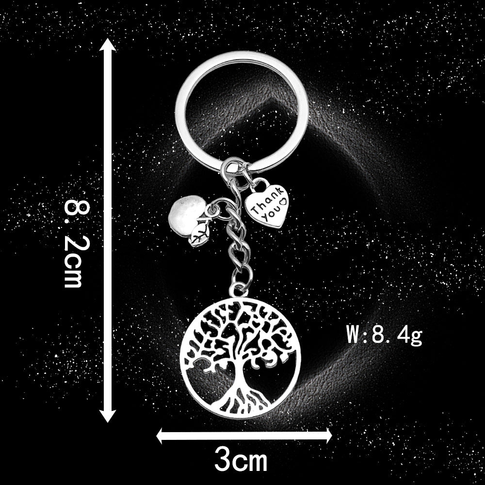 Antique silver oil drop key creative accessories