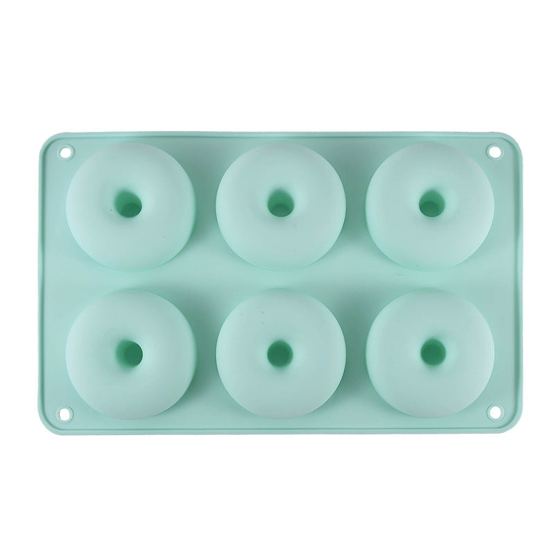 Wholesale Silicone 6-piece Donut Cake