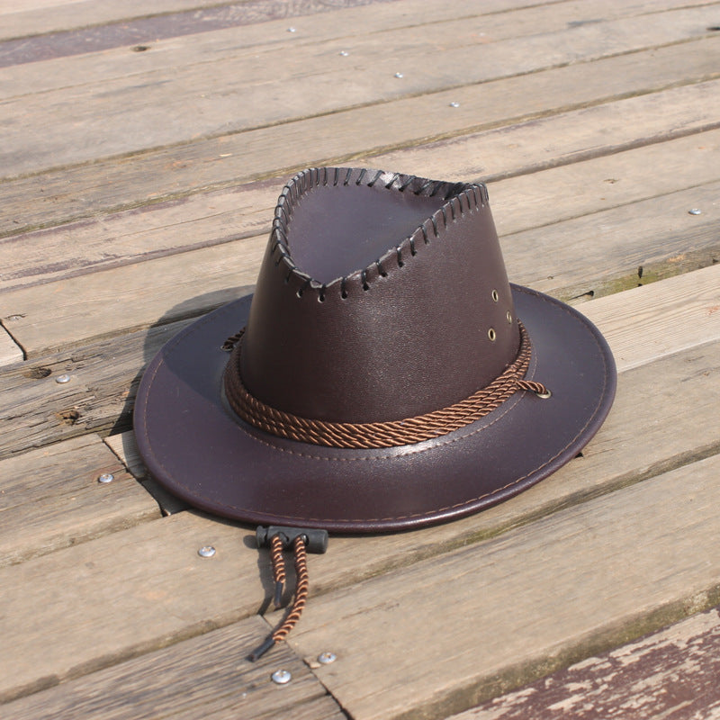 Wholesale PU Western Cowboy Hat