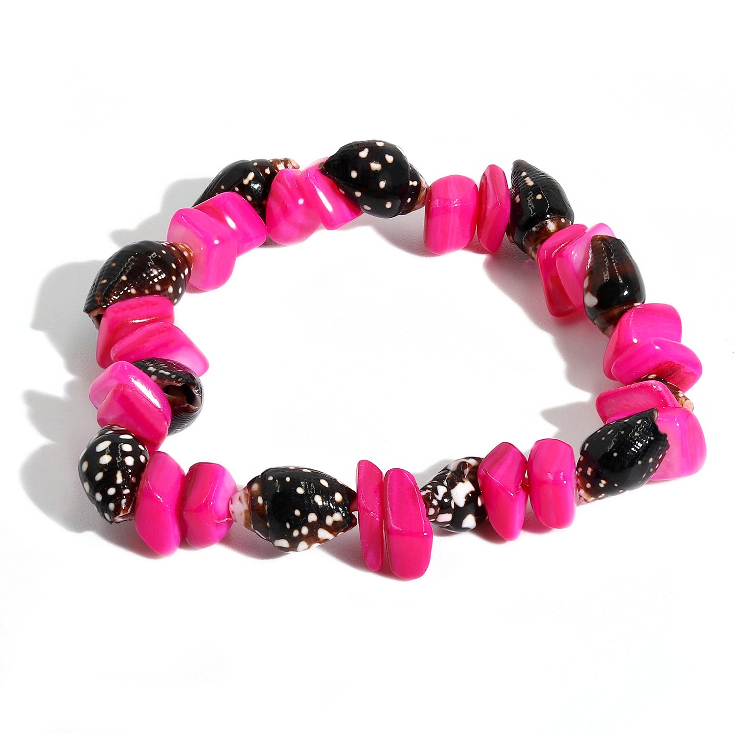 Wholesale Ethnic Style Natural Gravel and Shell Bracelet