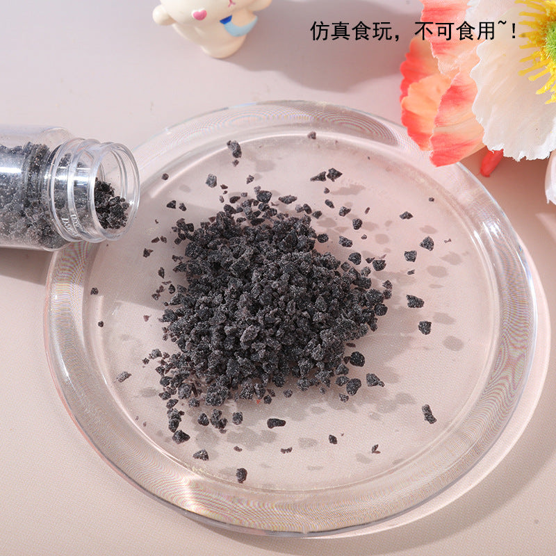 Wholesale Simulation Food Toy Chocolate Chips, Sesame Bread Crumbs, Sugar, Soy Milk Powder, Coconut Milk DIY, Kneading and Playing Materials